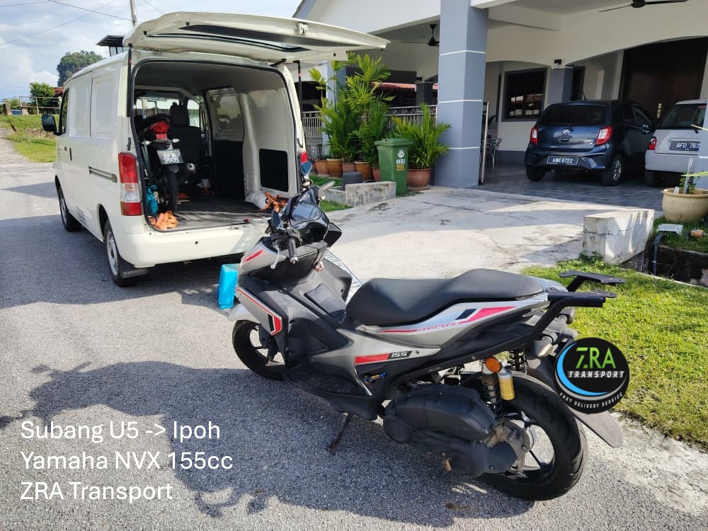 Penghantaran motor 2 oleh ZRA Transport