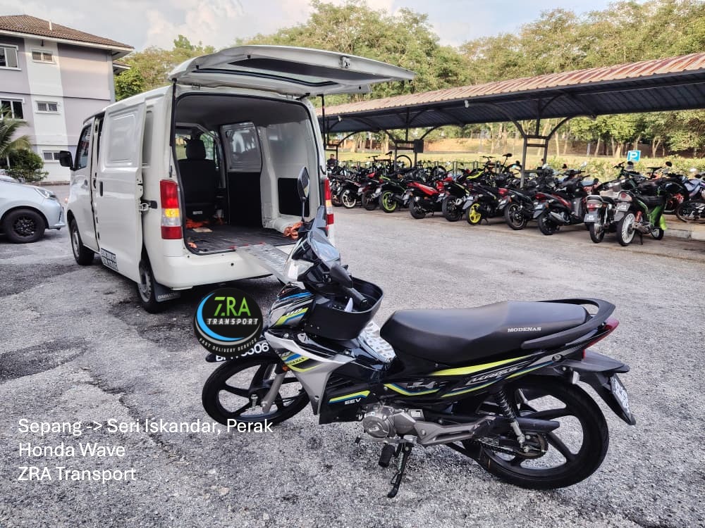 Penghantaran motor 3 oleh ZRA Transport